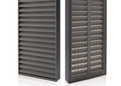 Burglar resistant ventilation grille