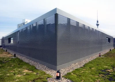 Lamellenfassade
