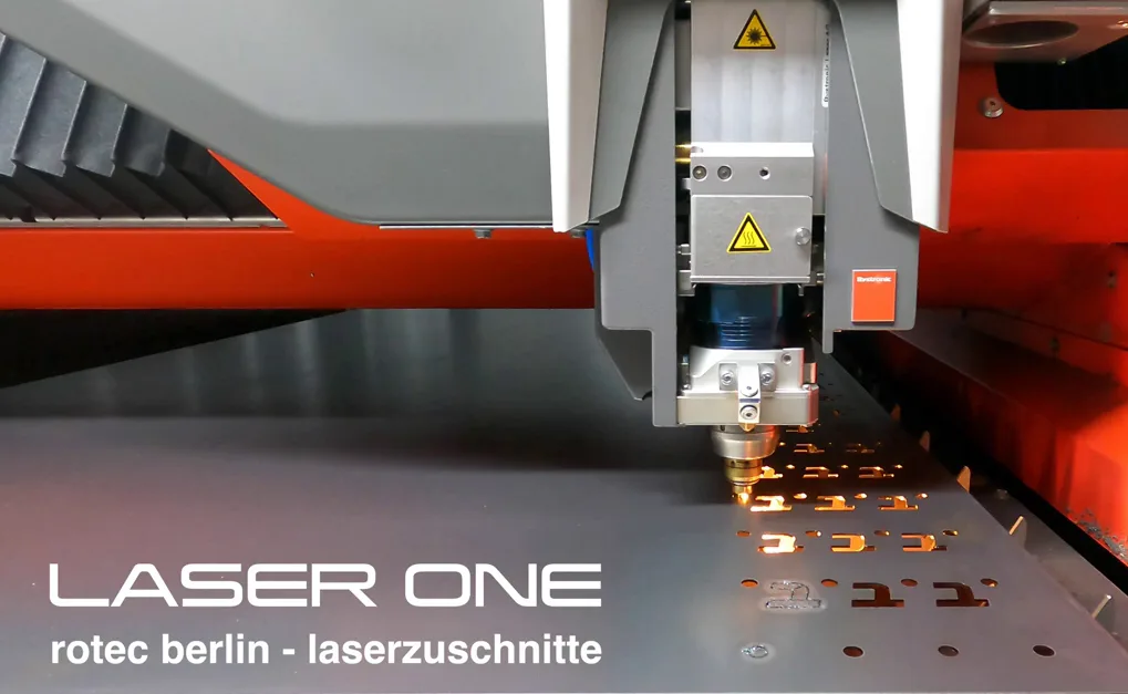 The many advantages of laser cutting at rotec GmbH Berlin.