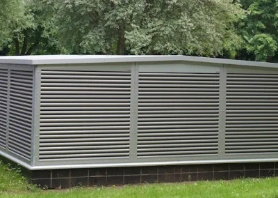 Underground car park ventilation in Hamburg