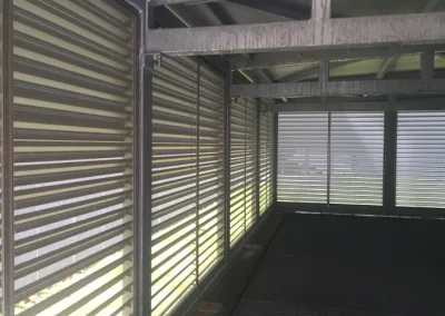 Natural ventilation for parking garages