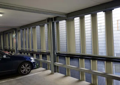 Gevelrooster parkeergarage