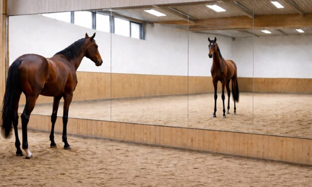 Edelstahlspiegel in der Reithalle: Montage, Untergrund und Spiegelwirkung richtig planen