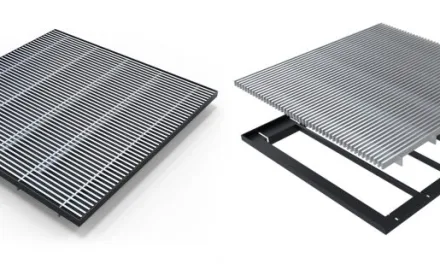 Aluminum floor grilles: Efficient ventilation in server rooms