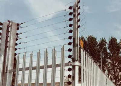Ogrodzenie energetyczne APS do zabezpieczenia terenu przemysłowego