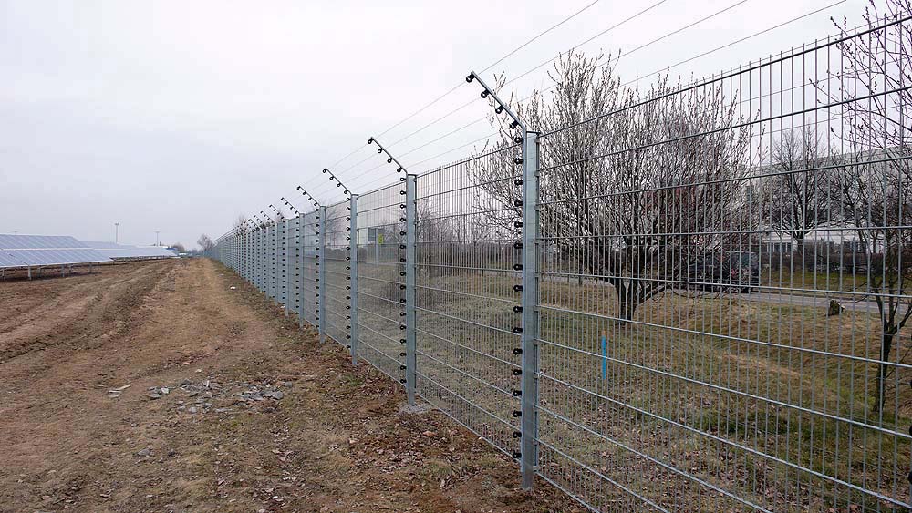 Sicherheitszaun, Freilandsicherung Diebstahlschutz für Edelmetalle und Kupferkabel