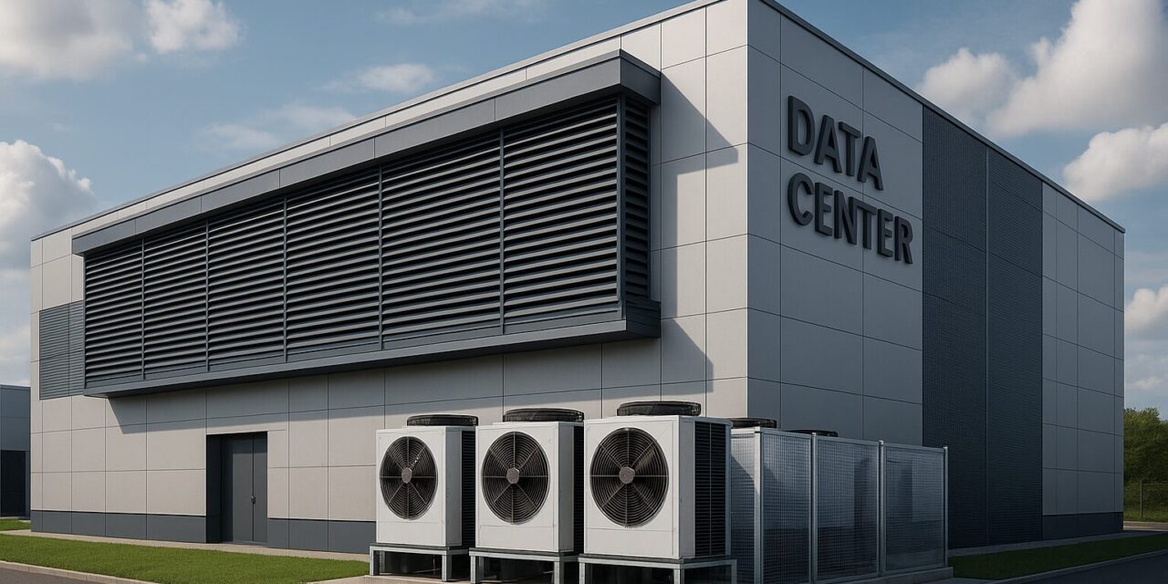 Une ventilation et une protection solaire efficaces pour les centres de données avec les solutions rotec.