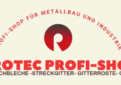 rotec Shop für Lochbleche, Gitterroste, Streckgitter und Halbzeuge aus Stahl und GFK