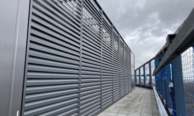 Schallschutzlamellen Hochhaus Berlin City West Projektbericht