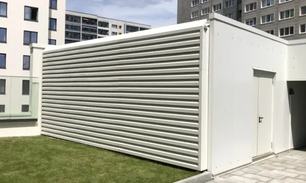 Schallschutz Lamellenwand Berlin (2026) Planung und Montage für Dachtechnik