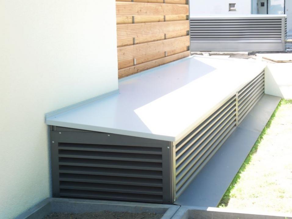 achhauben zur Be und Entlüftung einer Tiefgarage im Wohnquartier Berlin Olivaer Platz